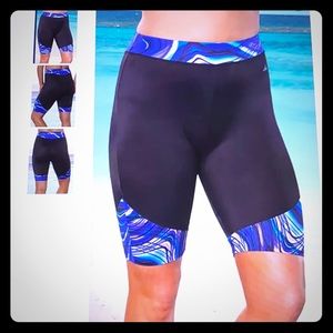 Undertow Long Bike Shorts-Swim Shorts